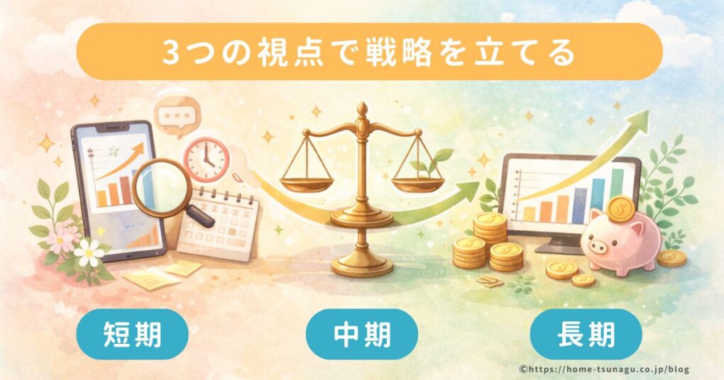 ３つの視点で戦略を立てる
